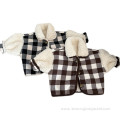 Children's Winter Cute Lamb Wool Stitching Jacket